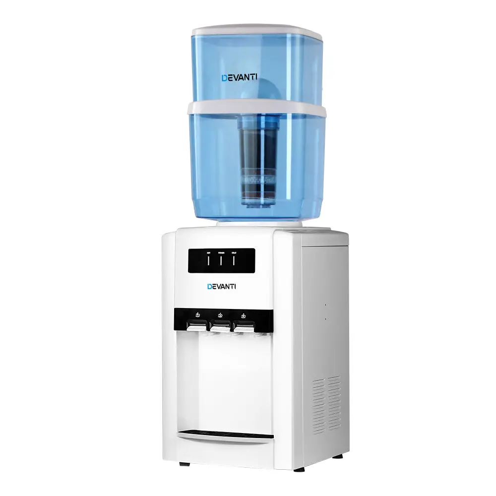 Devanti Water Cooler Dispenser Bench Top 22L 1