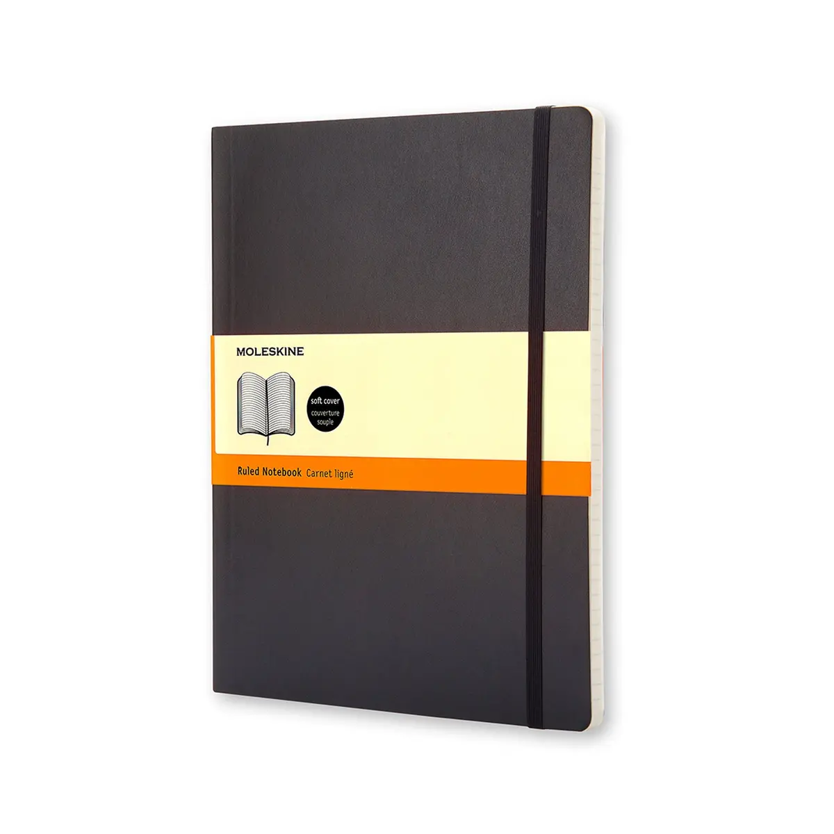 Moleskine Classic Ruled Soft Cover Notebook Extra Large (Black) 1