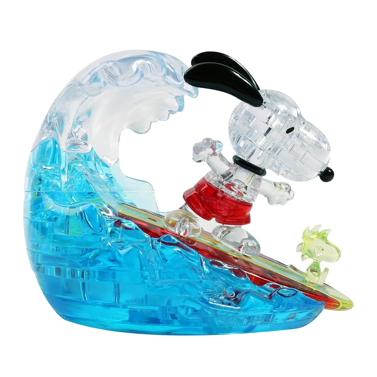 3D Snoopy Surfing Crystal Puzzle 2
