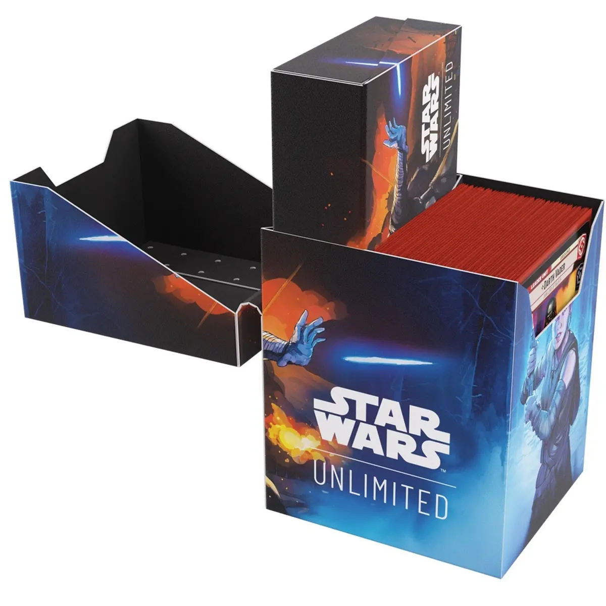 Gamegenic Star Wars Unlimited Soft Crate - Rey/Kylo Ren 1