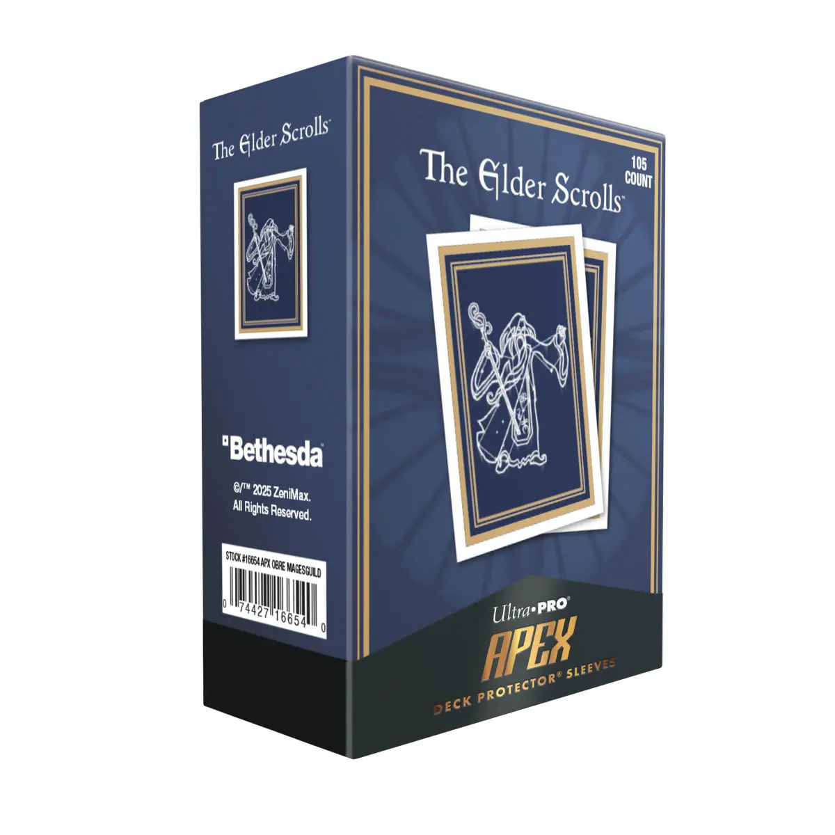 Ultra Pro: Up16654 The Elder Scrolls: Mages Guild 105Ct Apex Deck Protector Sleeves 1