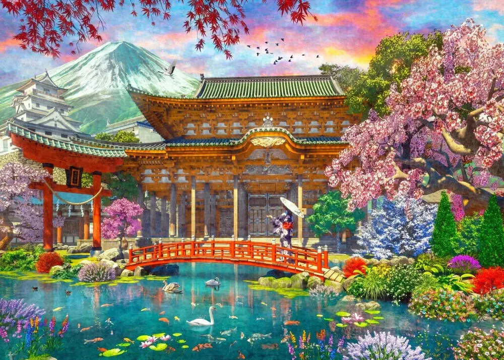 1000Pc Travel Abroad 2: Fuji Palace 2