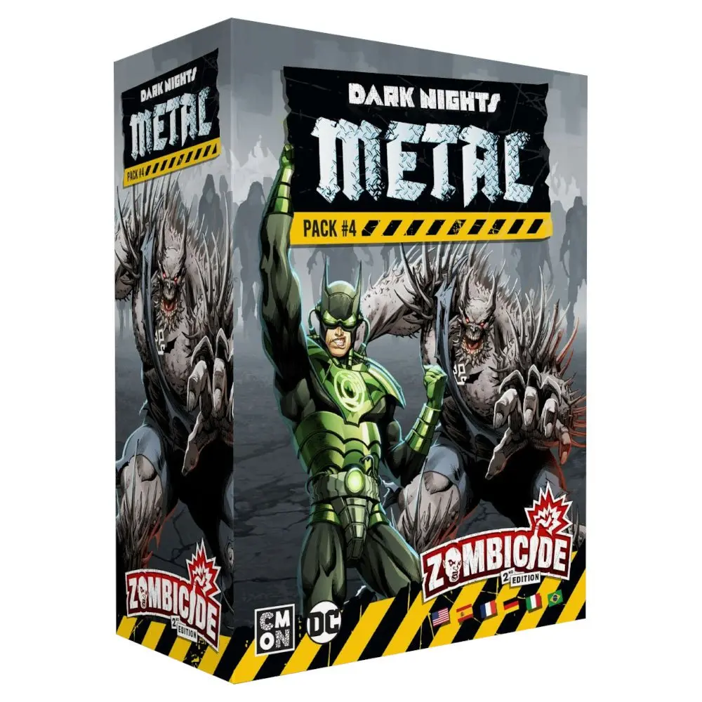 Cmon Zombicide  2Nd Edition: Dark Nights Metal: Pack #4 Board Game 1