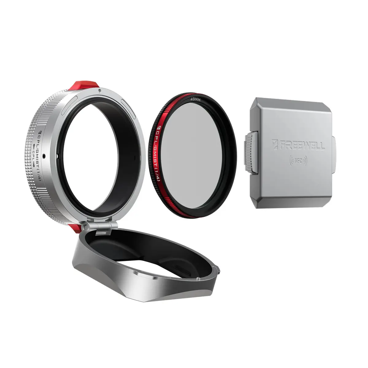 Freewell Real Lens Hood For Fuji Gfx100rf (Silver) 1