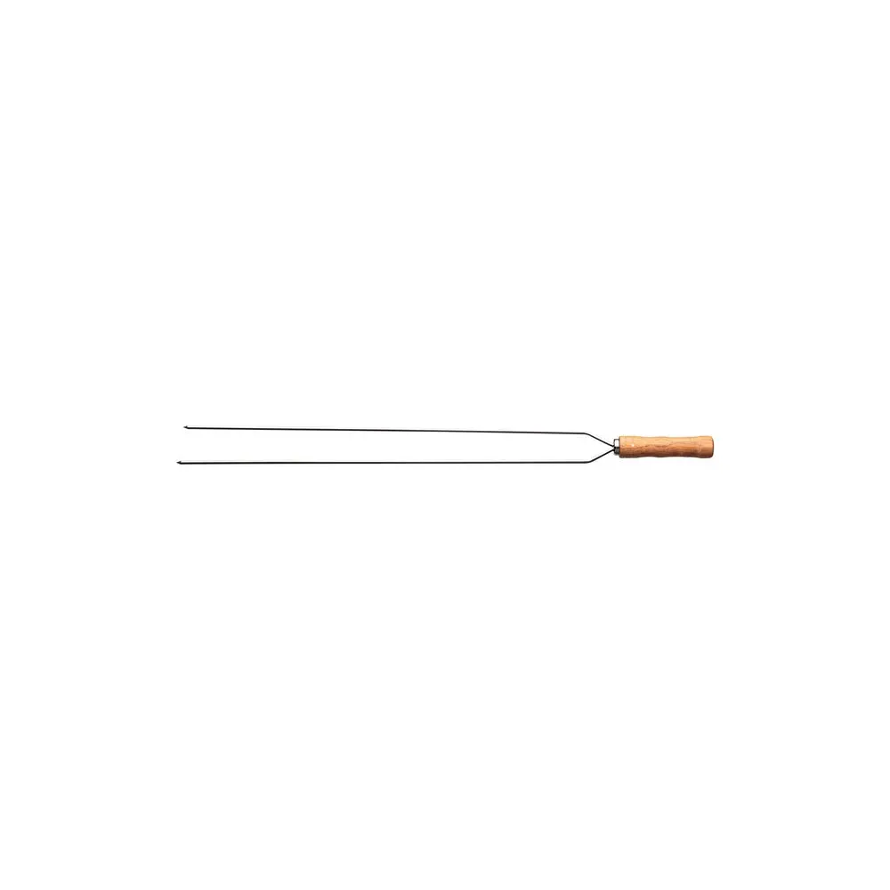 Tramontina 75Cm Stainless Steel Double Barbecue Prong Skewers 1