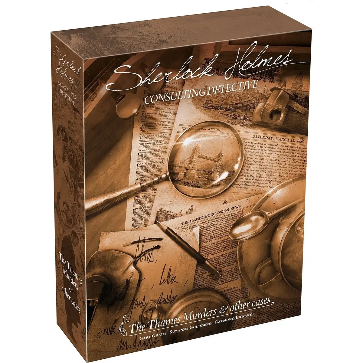 Asmodee Sherlock Holmes The Thames Murders & Other Cases Game 1