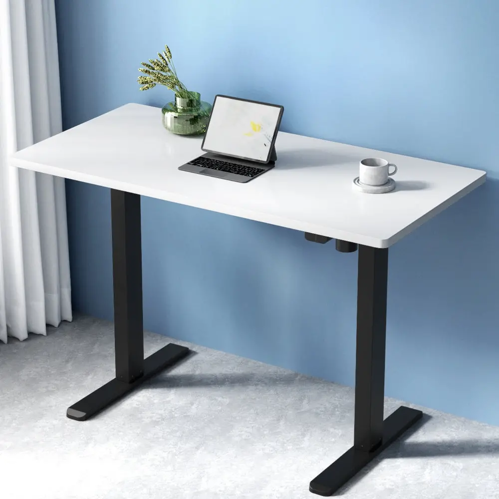 Artiss Standing Desk Motorised White 120Cm 2