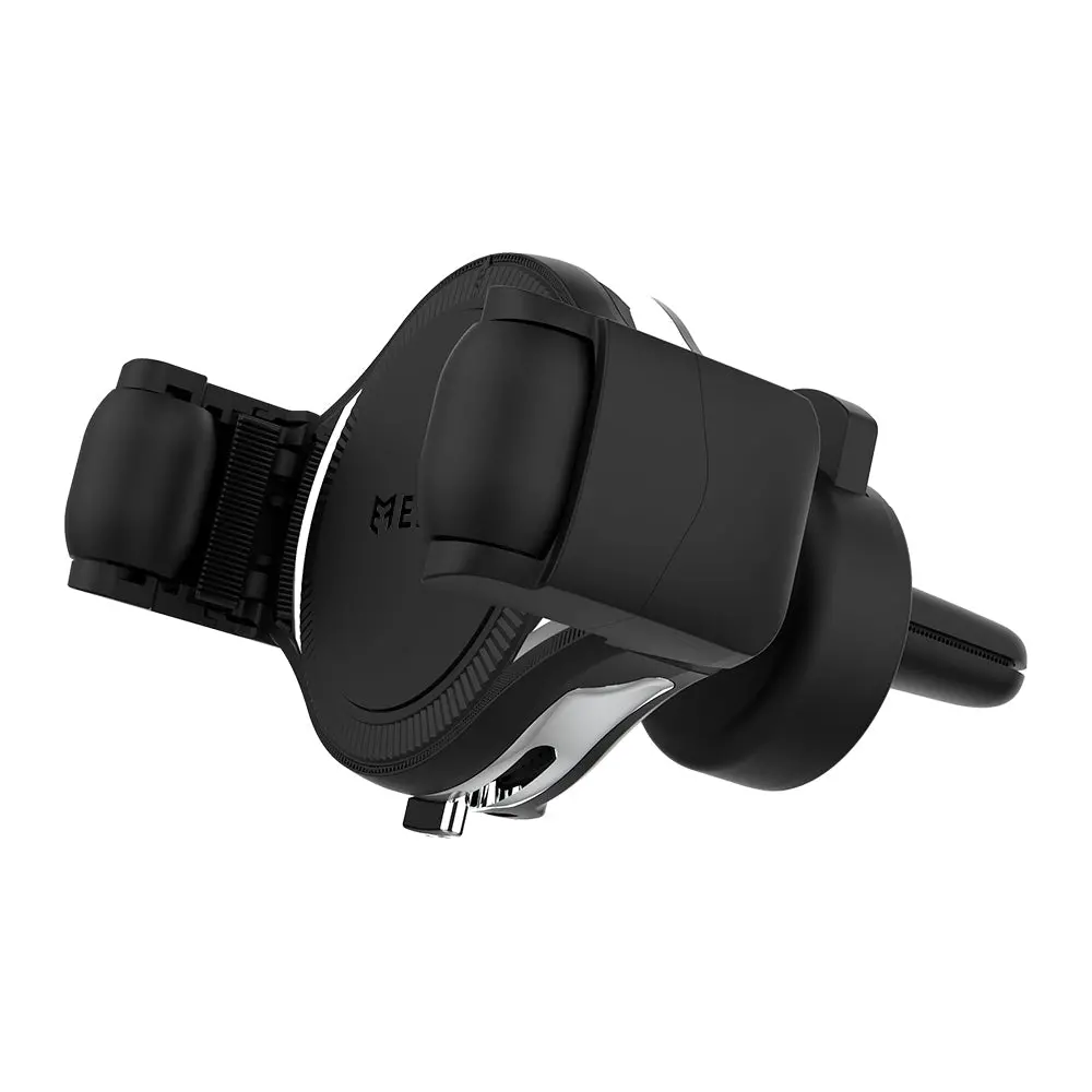 Efm 15W Vent Mount Wireless Charger With 18W Plug In Car Charger (Graphite) 1