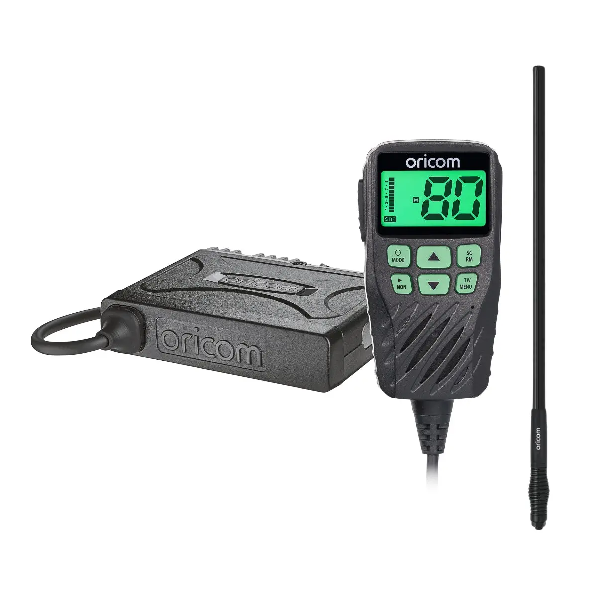 Oricom Uhf360r Cb Radio With Anu316 Antenna 1
