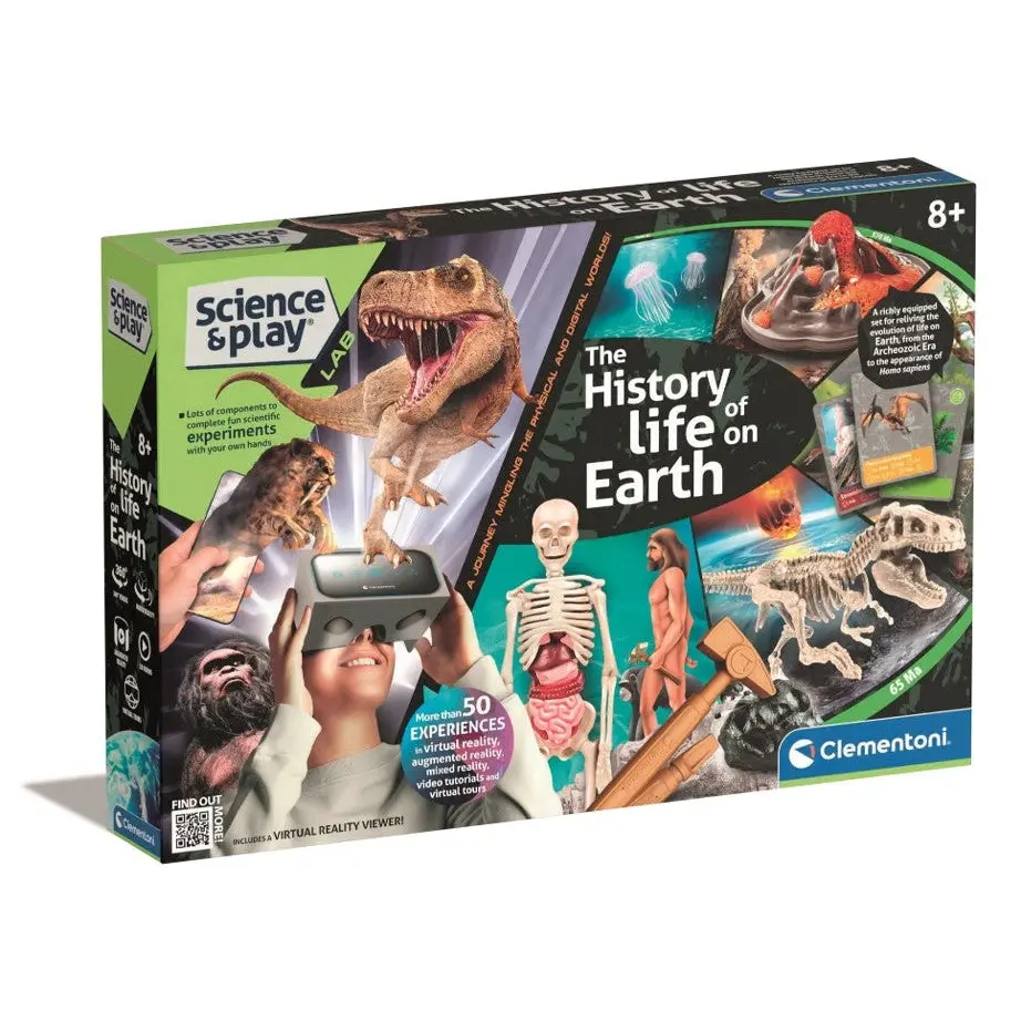 Clementoni Science & Play History Of Life On Earth Toy 1
