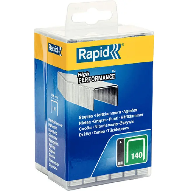 Rapid High Performance Staples 140/10 Box 5000 1
