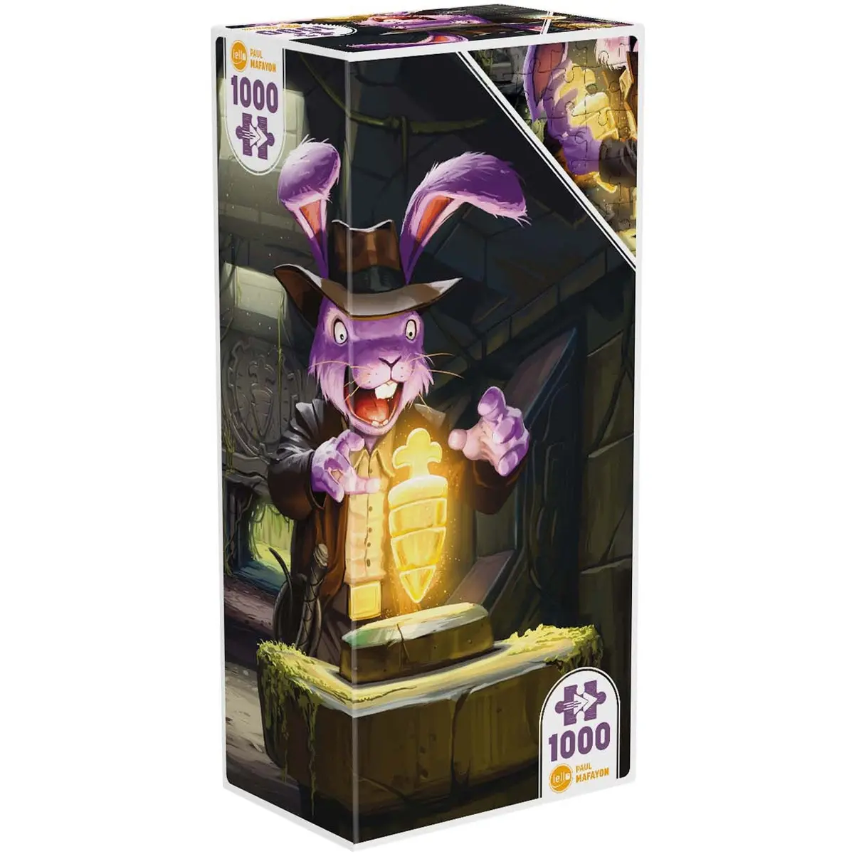 Iello Puzzle Twist Bunny Kingdom Explorer 1000-Pieces 1