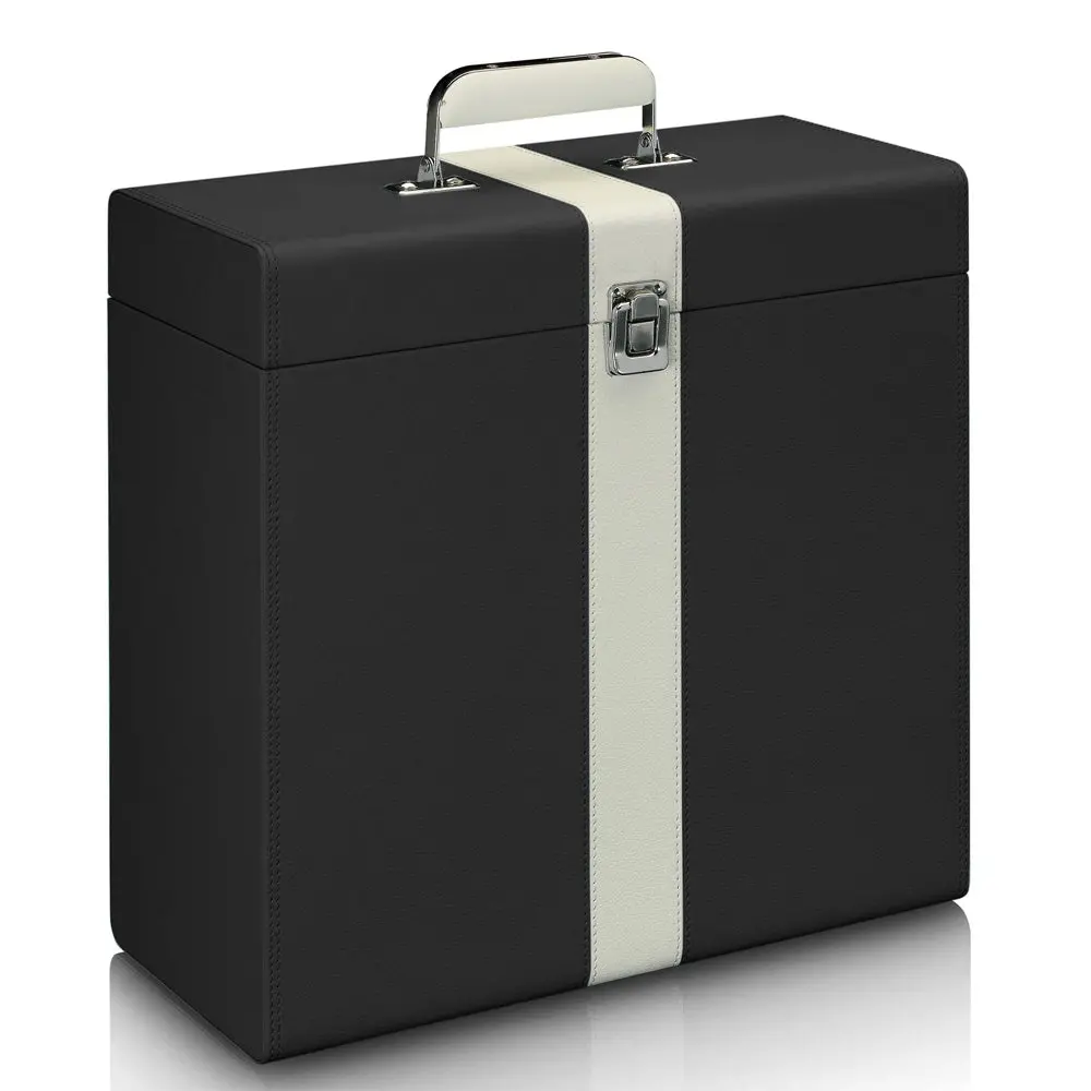 Silcron Lp-30 12" Vinyl Record Storage Case (Vintage Black) 1