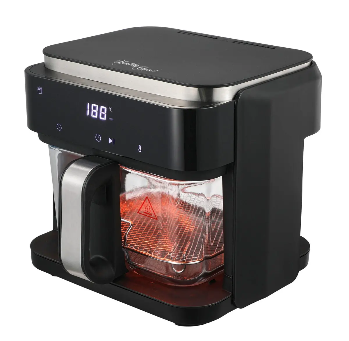 Healthy Choice 6L Digital Air Fryer With Glass Basket 1