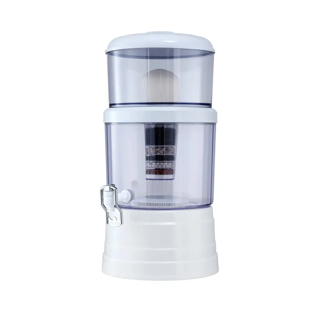 Devanti Benchtop Water Filter 16L Gravity Multi-Stage Bpa-Free Home Camping 1