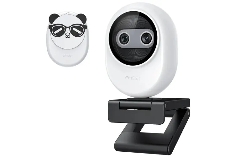 Emeet Piko Dual-Camera Ai-Powered 4K Webcam White 1