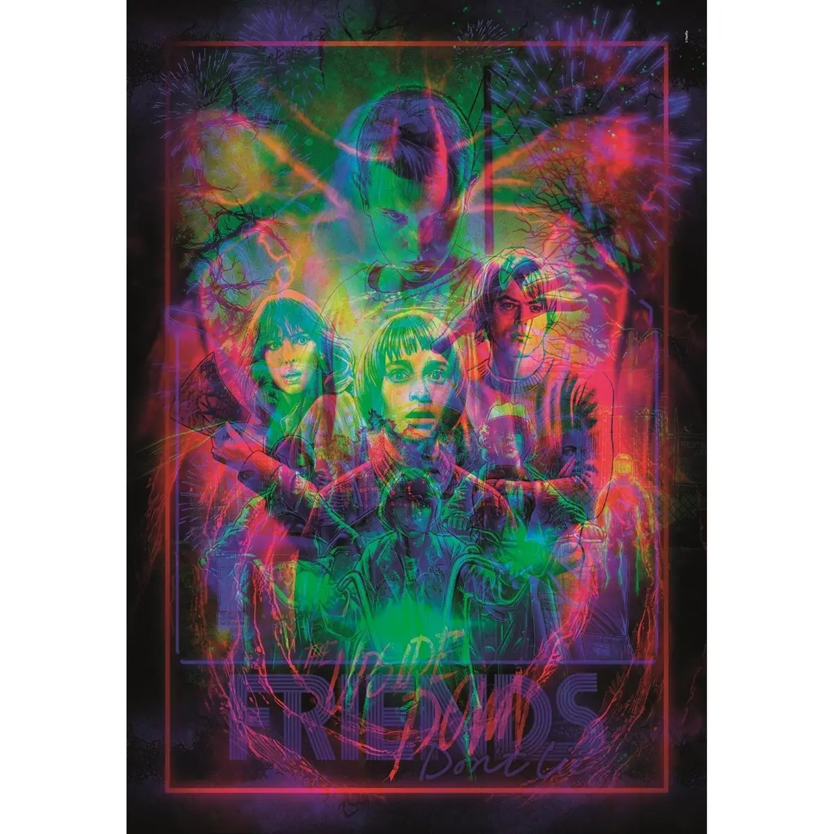 Clementoni Metamorphic Art Collection Electronic Art Stranger Things - The Upside Down 2