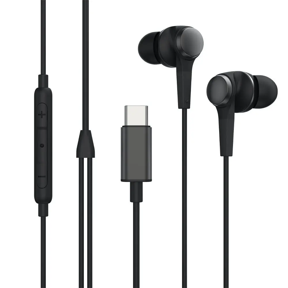 Rewyre Usb-C Wired Earphones - Black 1