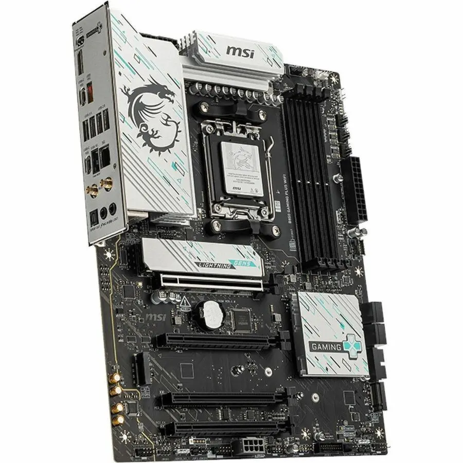 Msi B850 Gaming Plus Wifi Gaming Desktop Motherboard - Amd B850 Chipset - Socket - 2
