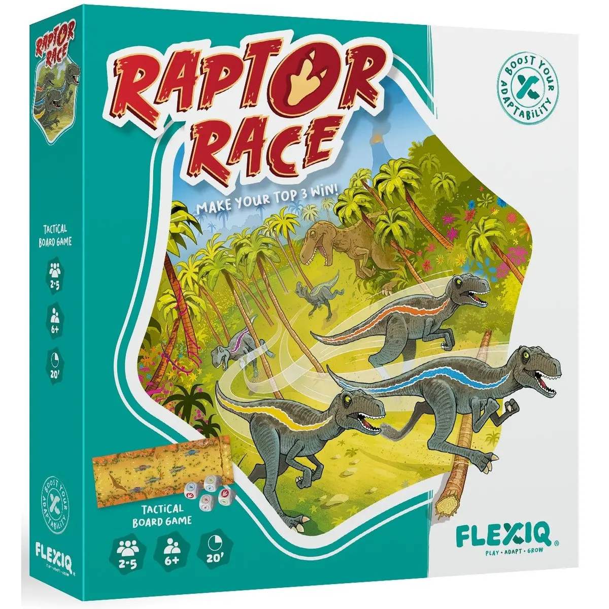 Flexiq Raptor Race Game 1