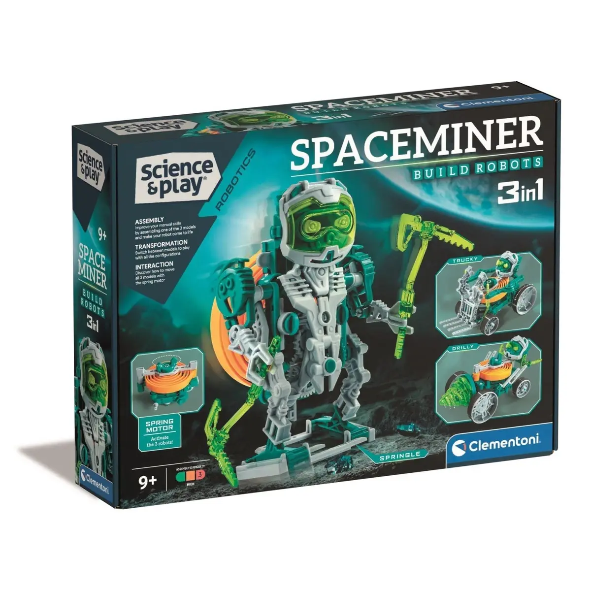 Clementoni Robots - Space Miner Toy 1