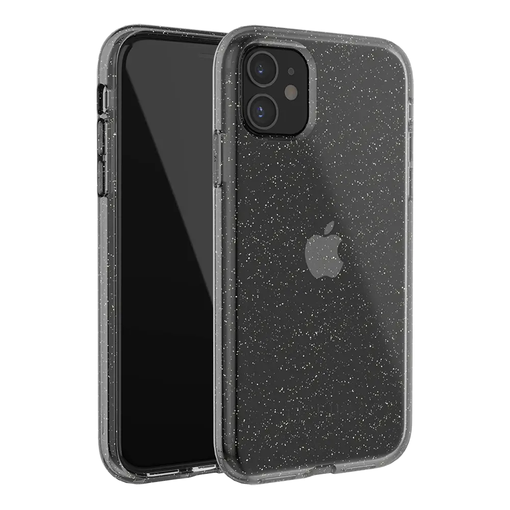 Ugly Rubber Vogue For Iphone 11 (Glitter Clear) 2