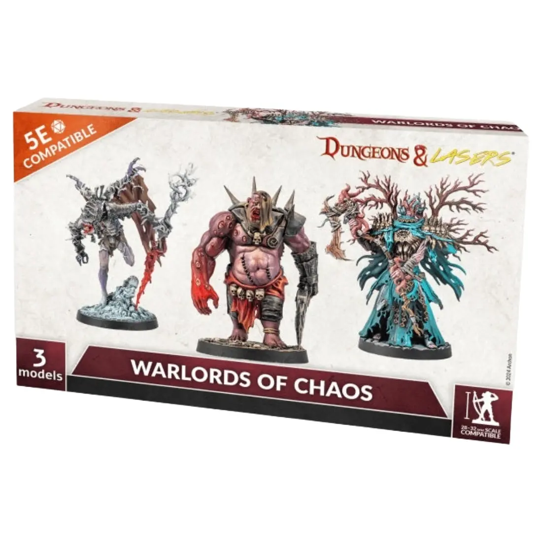 Dungeons & Lasers: Miniatures Warlords Of Chaos 1