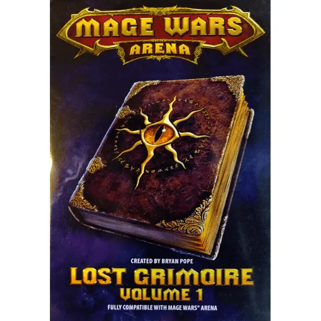 Arcane Wonders Mage Wars Arena Lost Grimoire Volume 1 Board Game 1