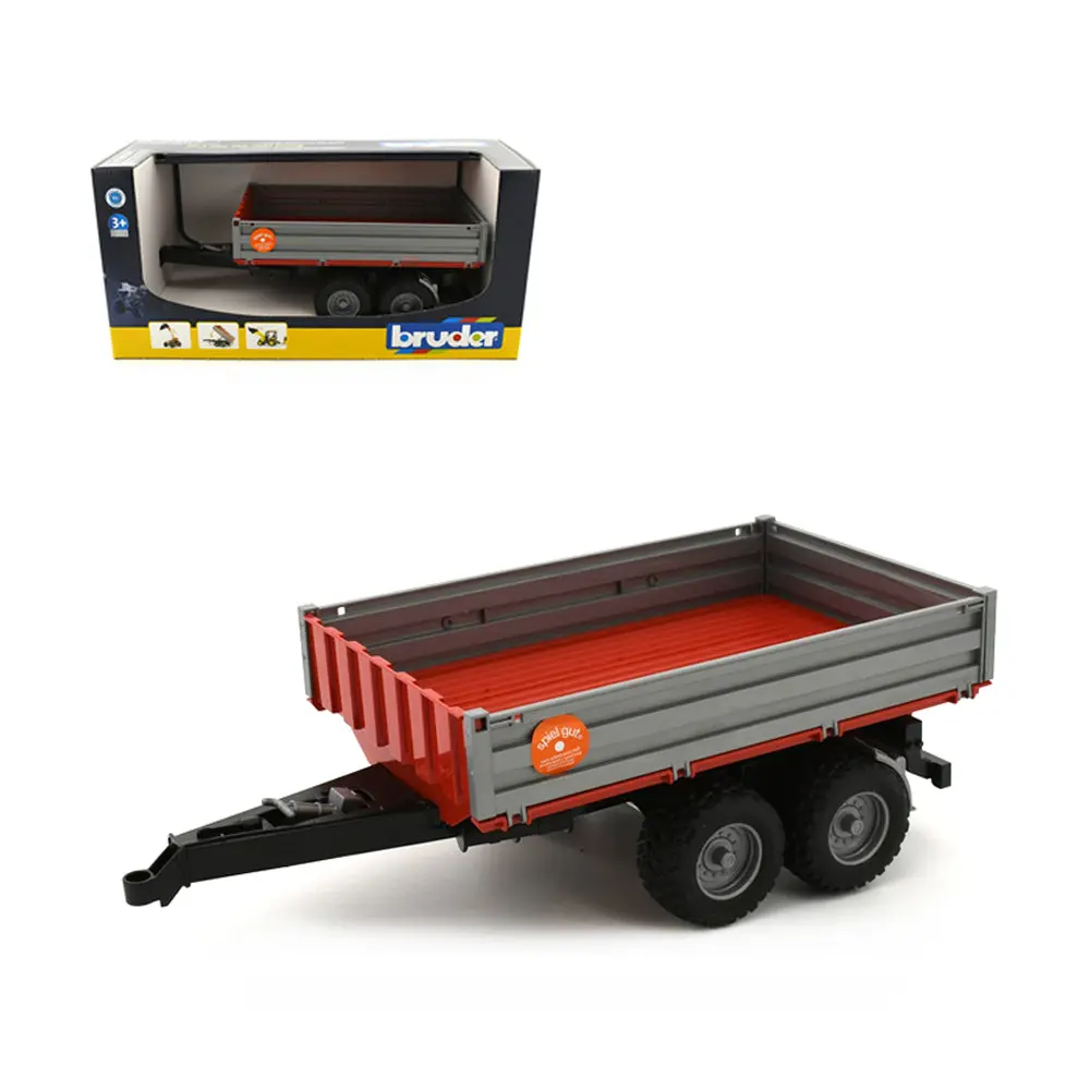 Bruder Licensed 1:16 Scale Tipping Trailer Model Accessories For Tractors 2