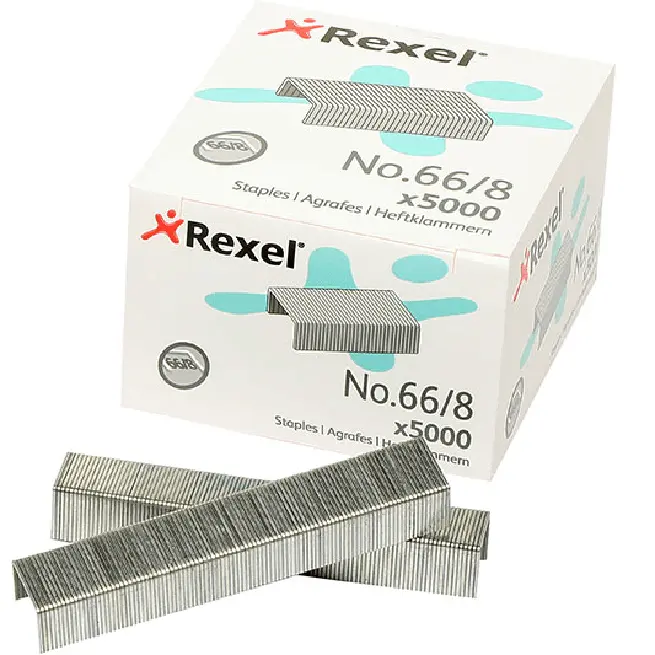 Rexel Giant Staples 66 8Mm 66/8 Box 5000 1
