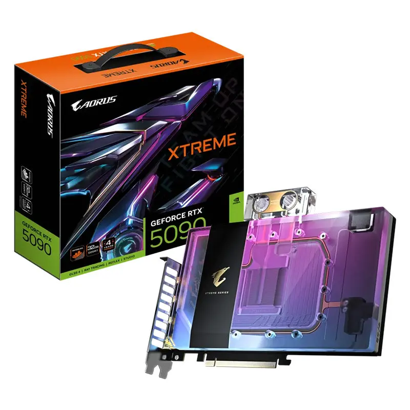 Gigabyte Aorus Geforce Rtx 5090 Xtreme Waterforce Wb 32G Graphics Card (Gv-N5090aorusx Wb-32Gd) 1