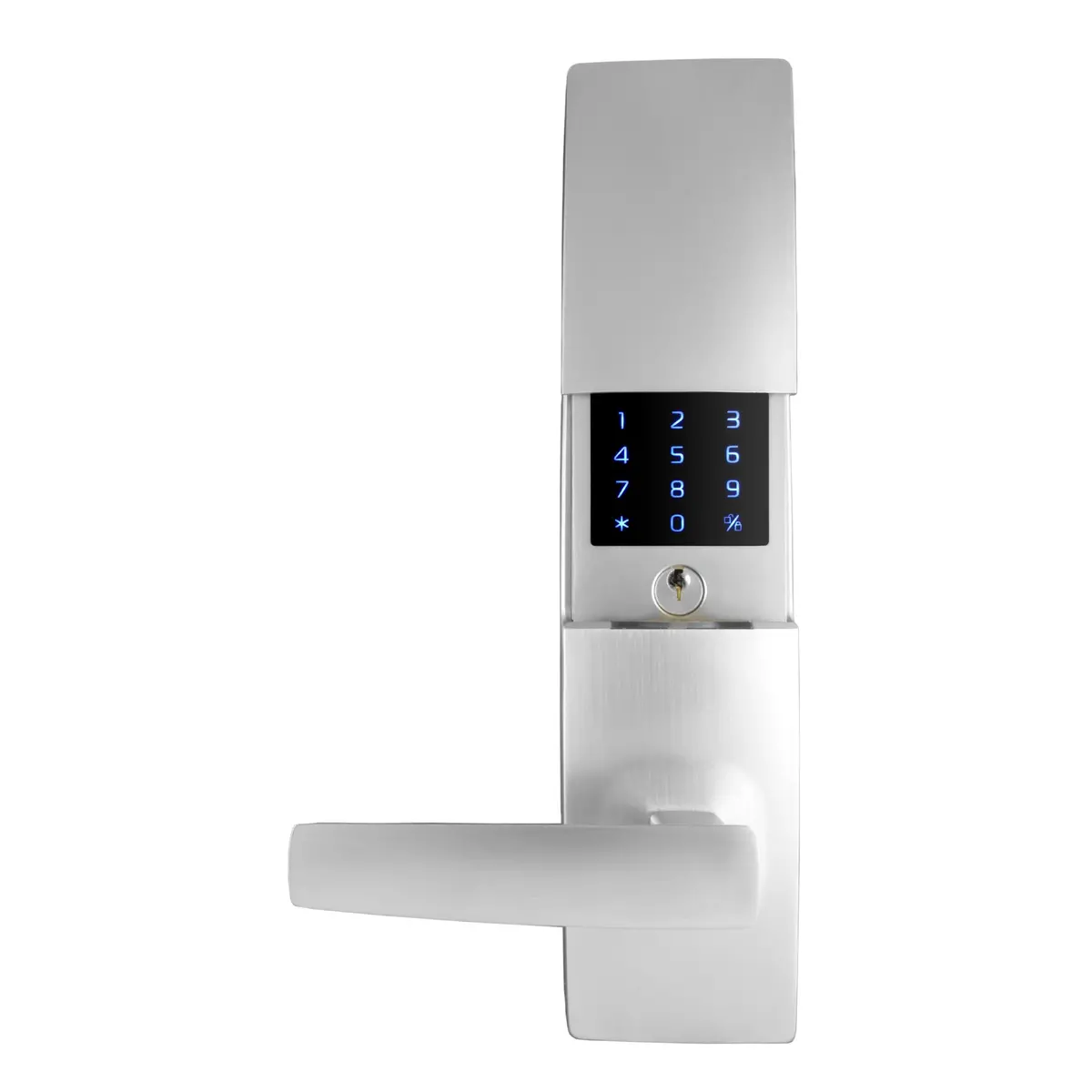 Gainsborough Freestyle Wifi Entrance Trilock (Brushed Satin Chrome) 1