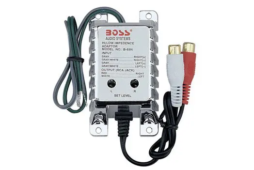 Boss Audio B65n Fixed Line High To Low Level Converter 1