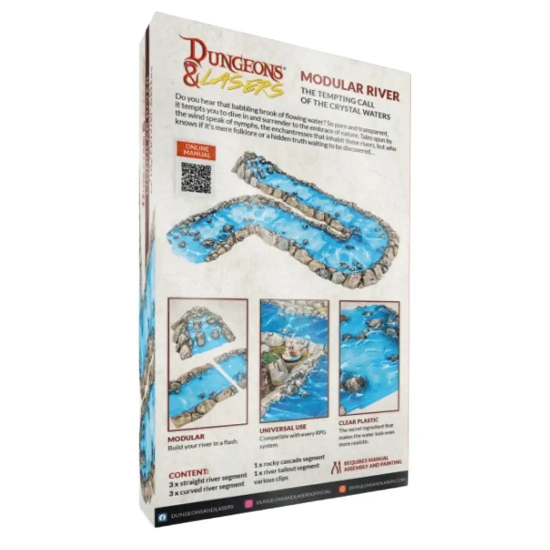 Dungeons & Lasers: Expansion Bits Modular River 1