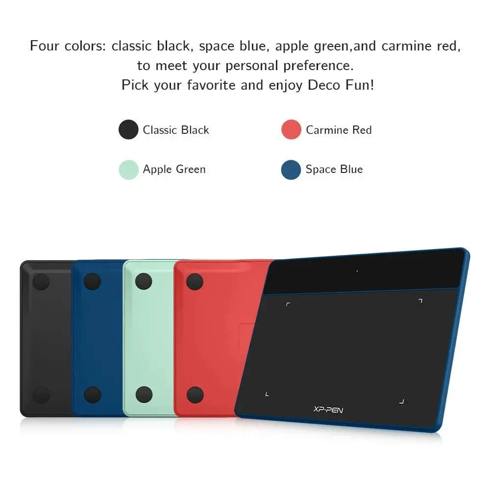 Xppen Deco Fun Xs Graphics Tablet - Black 2