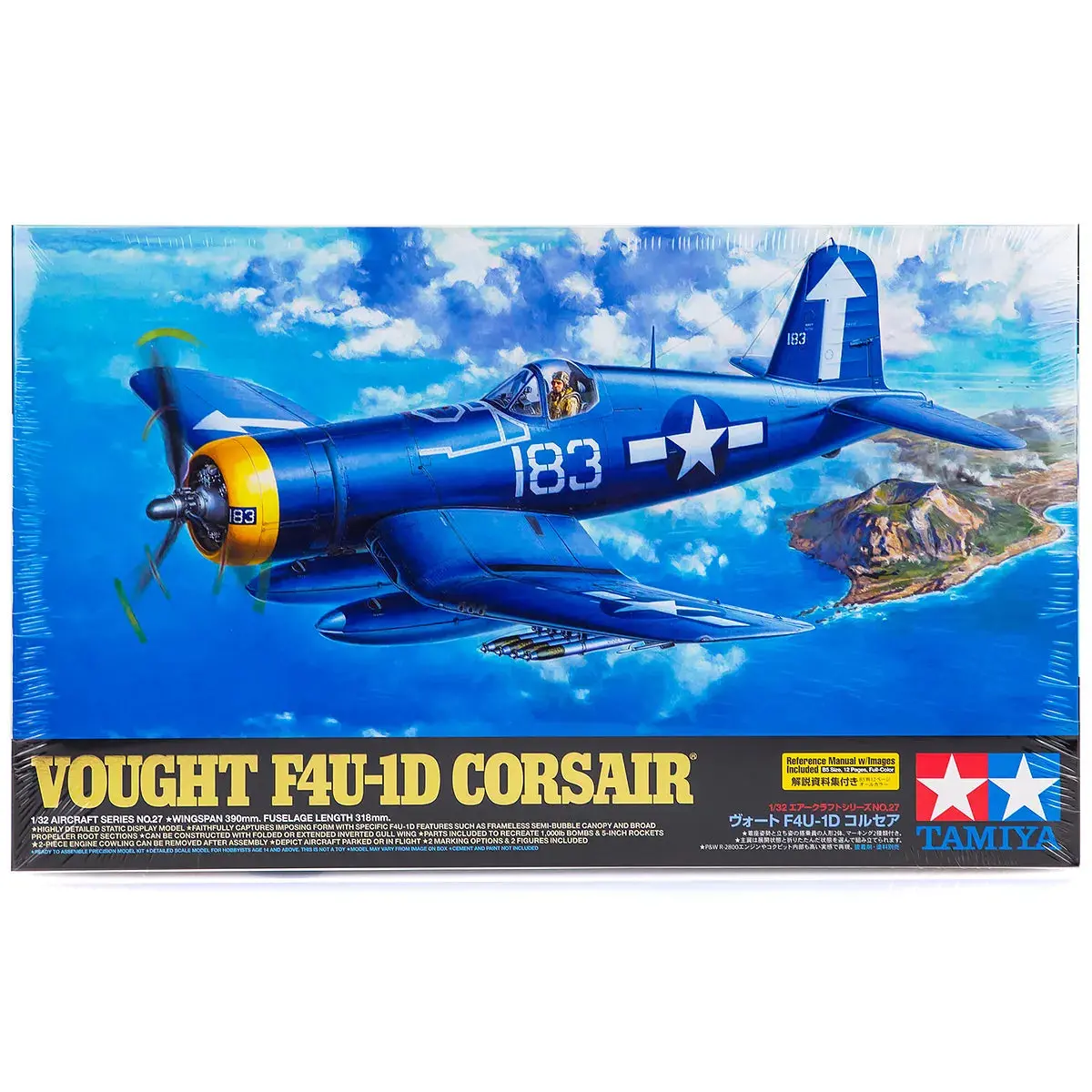 Tamiya 1/32 Vought F4u-1D Corsair Scaled Plastic Model Kit 1