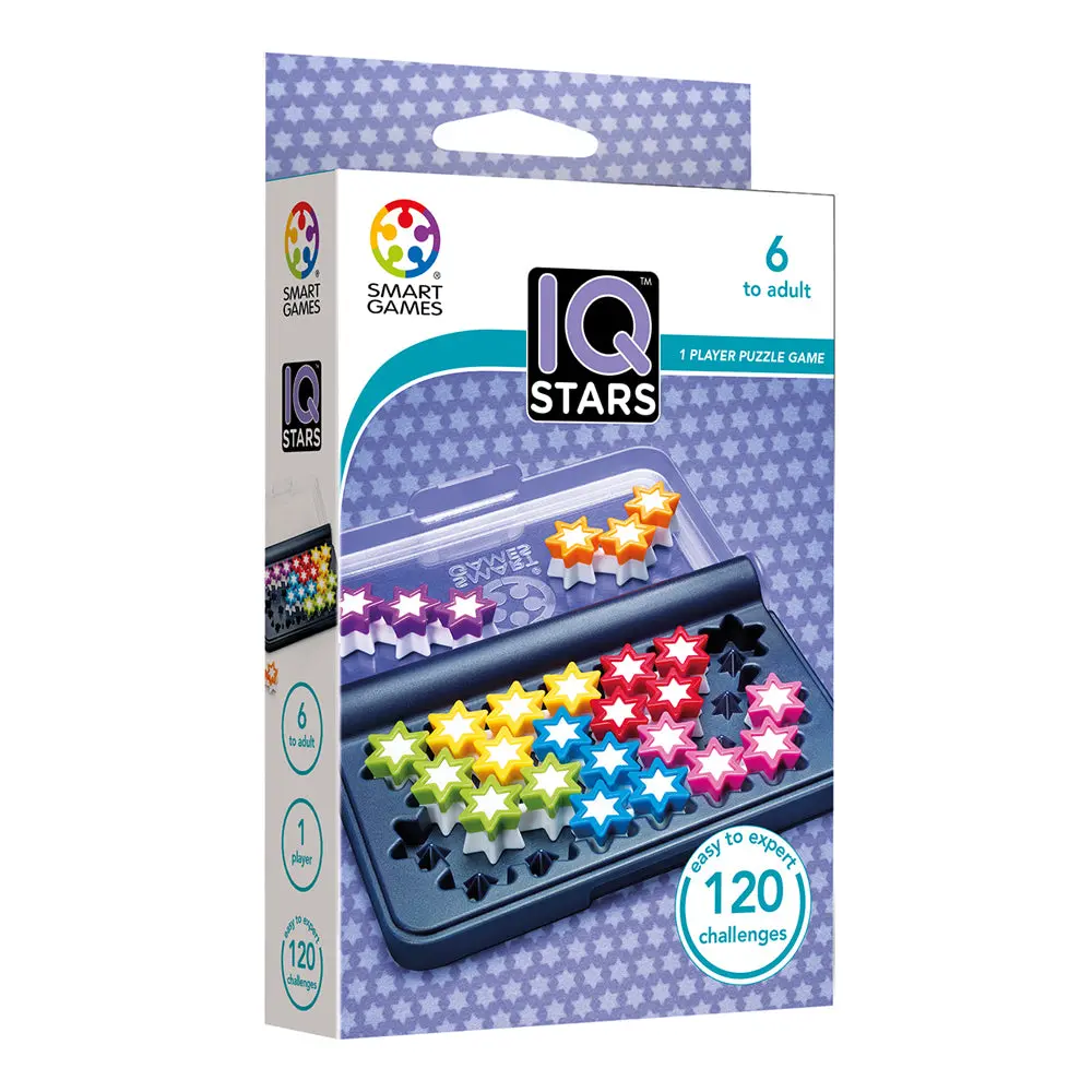 Smart Games Iq Stars 1 Player Puzzle Game Board 1