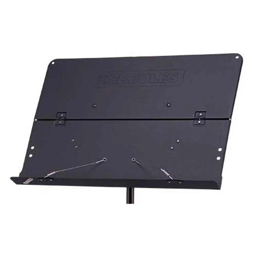 Hercules 115Cm Folding Orchestra Sheet Music Stand (Black) 2