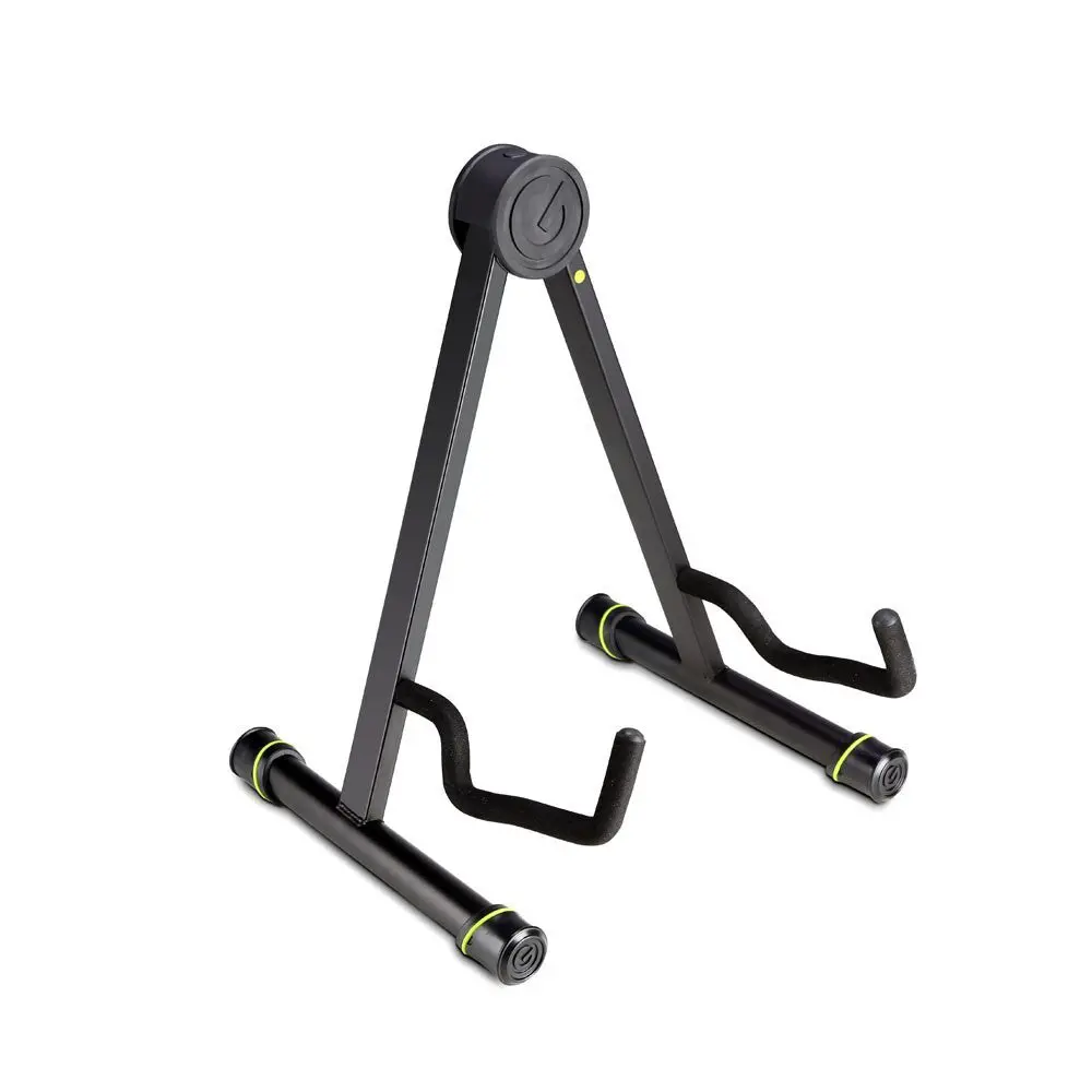 Gravity Solog A-Frame Stand Rack Storage For Acoustic/Classical Guitar Black 1