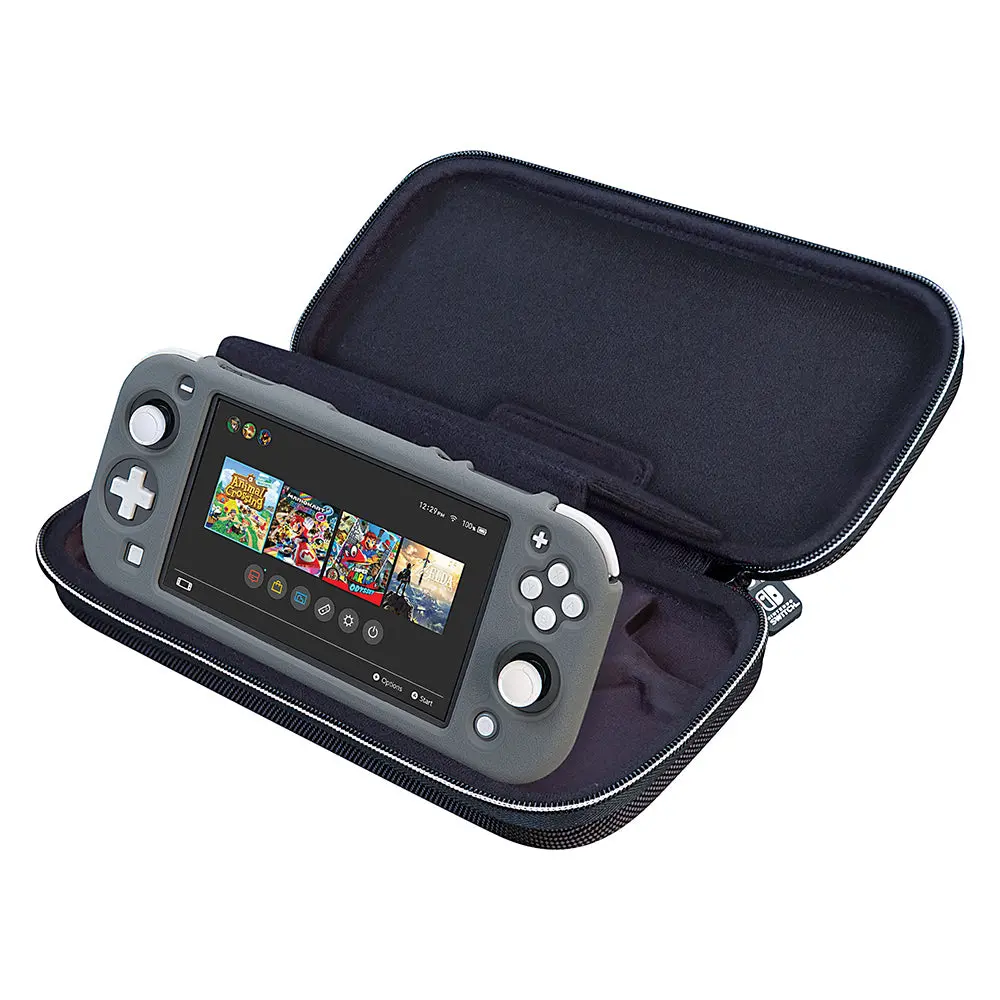 Rds Industries Nintendo Switch Deluxe Travel Case (Neon Violet) 2