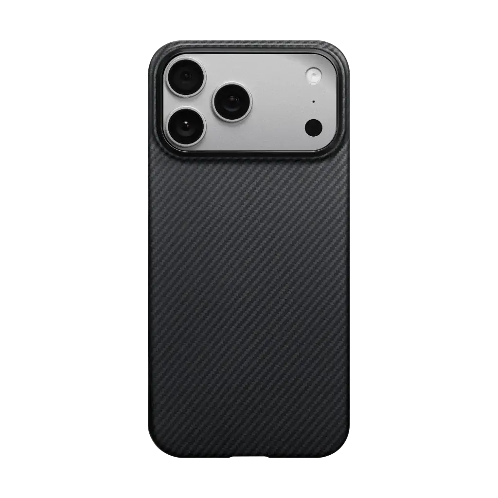 Pitaka Aramid Fibre Ultra-Slim Case For Iphone 17 Pro Max Black/Grey 1