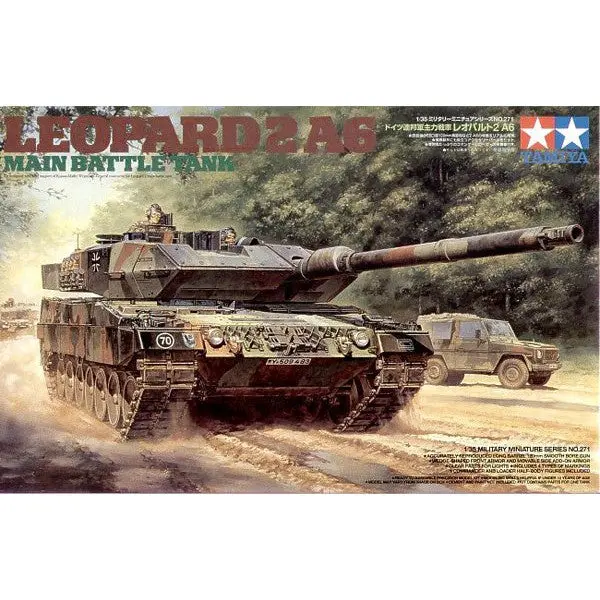 Tamiya 1/35 Leopard 2 A6 Main Battle Tank 1