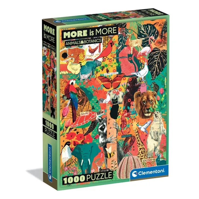 Clementoni 1000-Pieces Animal & Botanics Puzzle 1