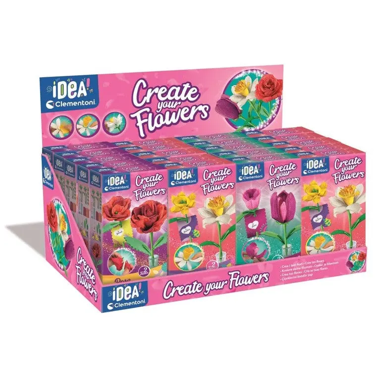 Clementoni Idea - Small Fragrant Flowers Cdu Of 24 Toy 1