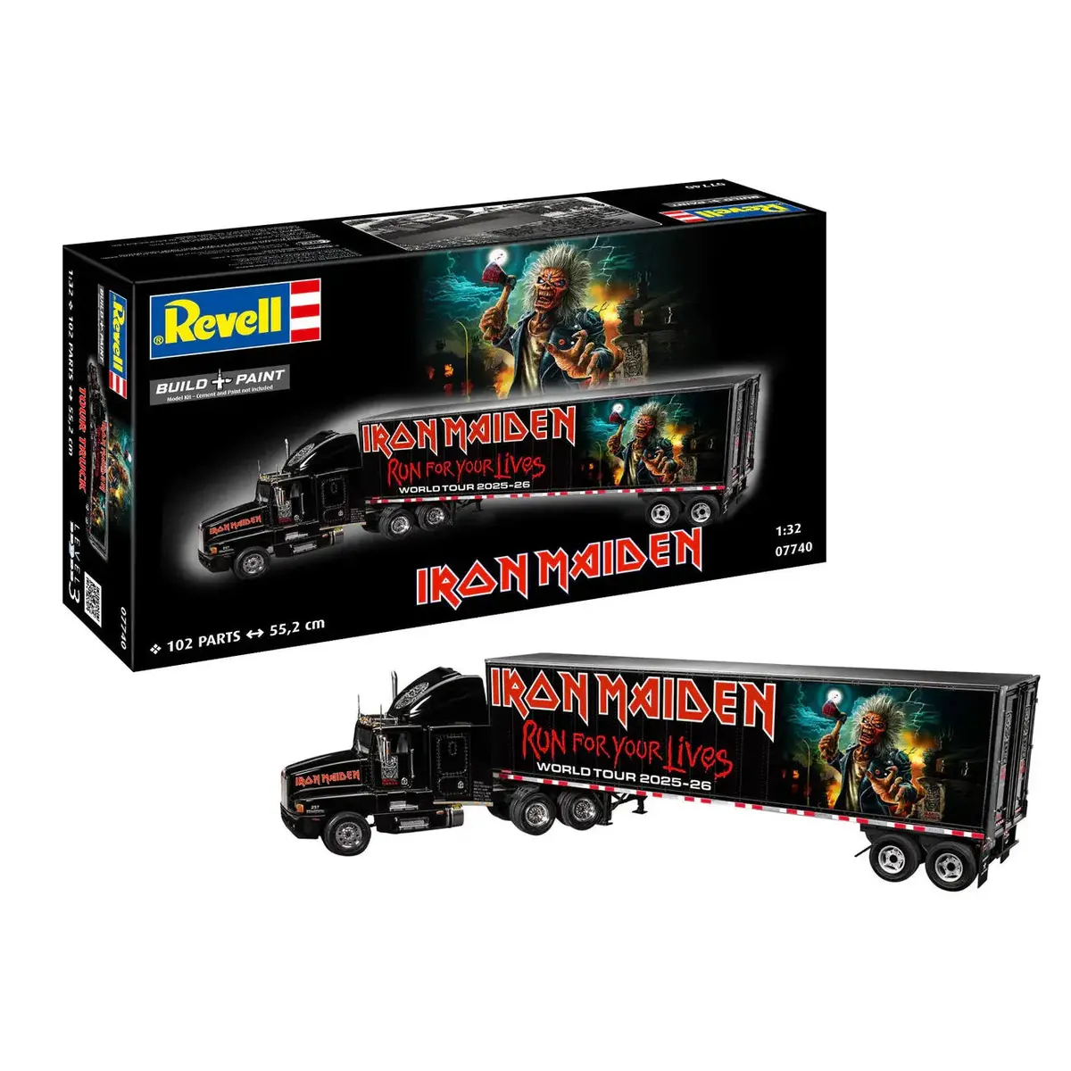 Revell 1/32 Tour Truck Iron Maiden 1