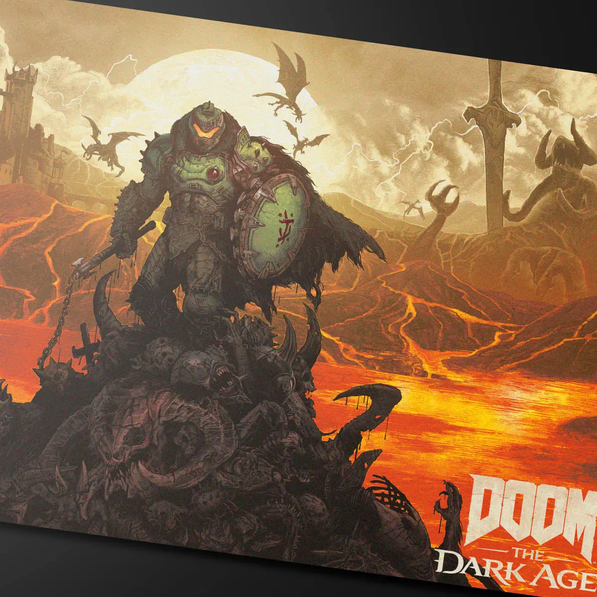 Ultra Pro: Up16617 Doom Playmat 2 For Bethesda Doom 2