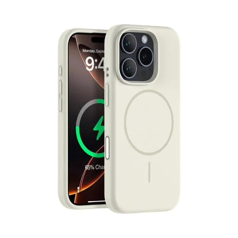 Ishield Ultra Magsafe Iphone 16 Pro Case - White 1