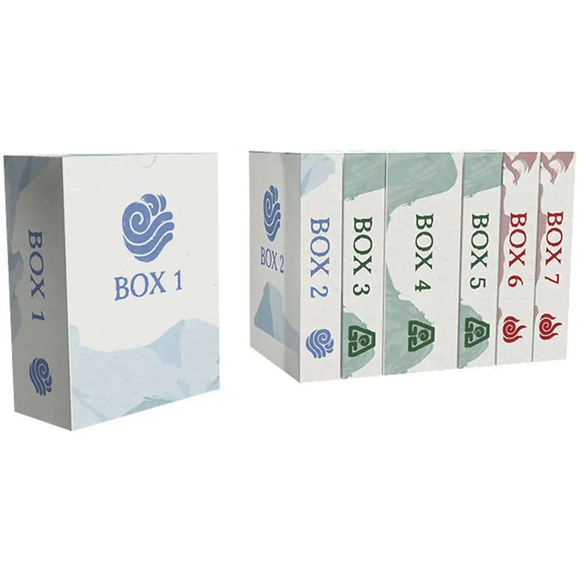 Indie Boards & Cards Avatar: The Last Airbender Aang's Destiny Tabletop Deckbuilding Game 2