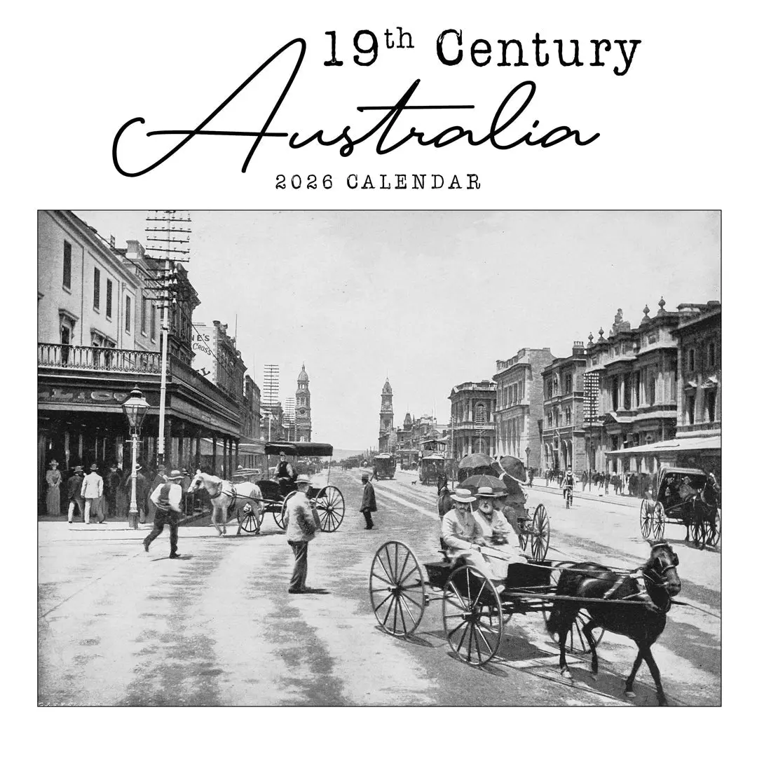 Paper Pocket 19Th Century Australia 2026 Calendar 1