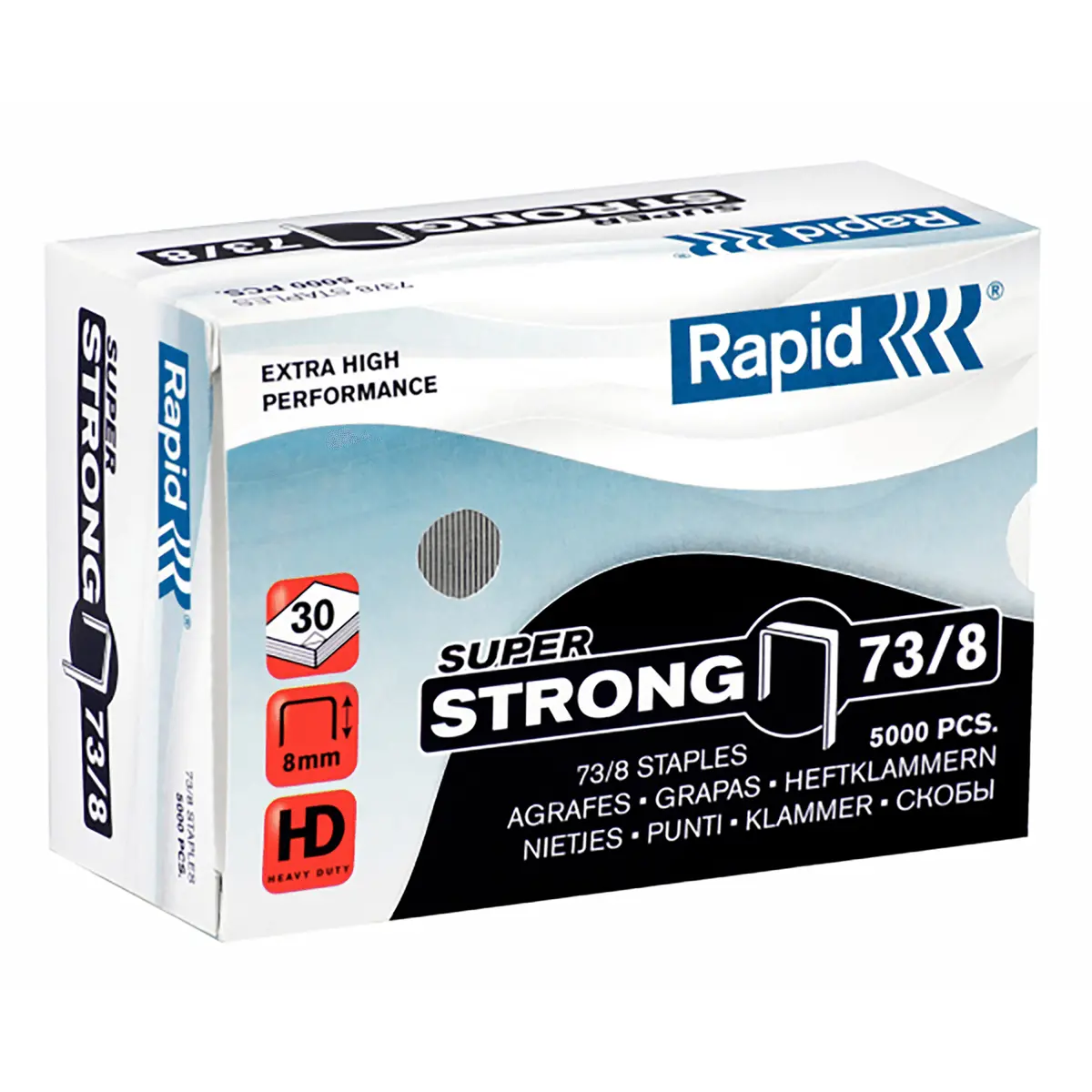 Rapid Super Strong Staples 73/8 Box 5000 1